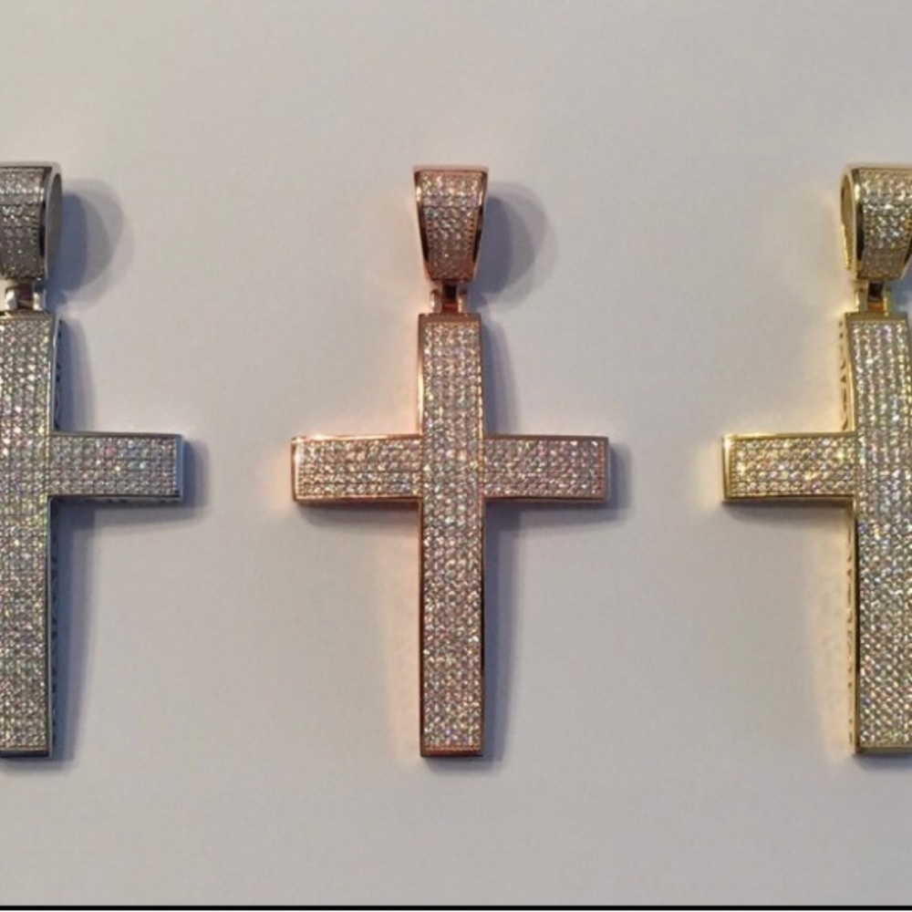 Simulated Diamond Cross Chain - Picture 6 of 7
